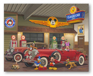 Mickey Mouse Art Mickey Mouse Art Mickey's Classic Car Club